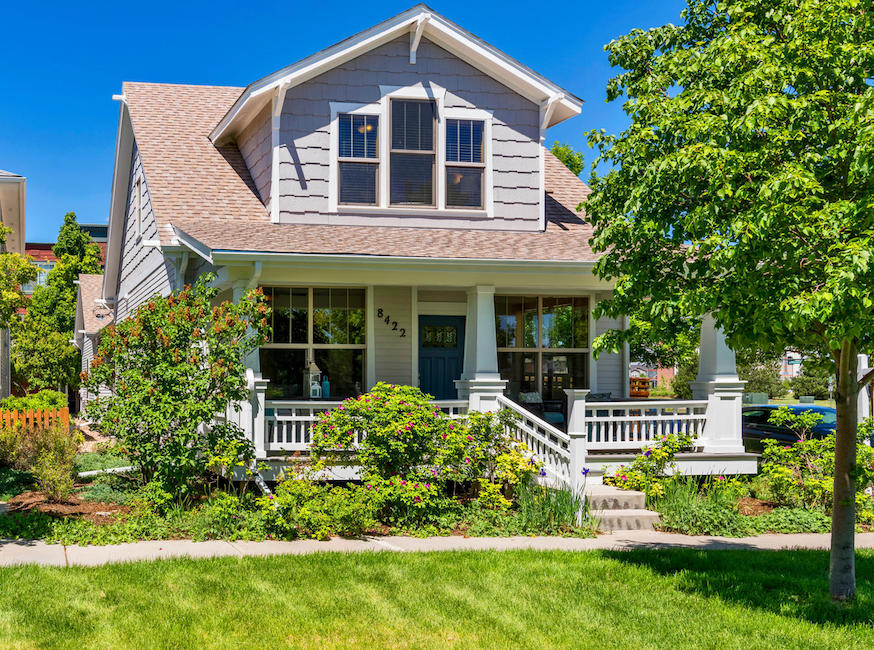 Stylish Craftsman Bungalow On Courtyard New Perspective Real Estate